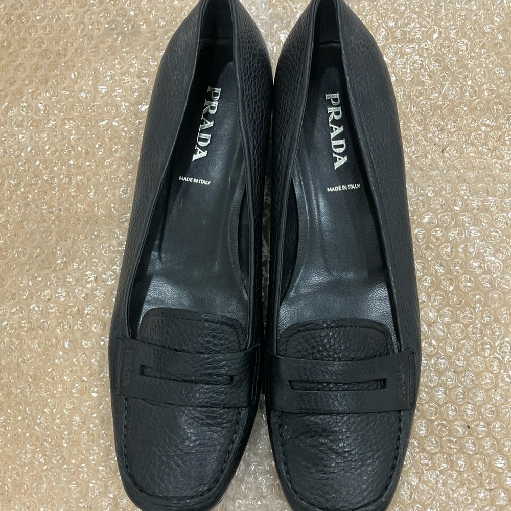 Prada Women's Black Loafers